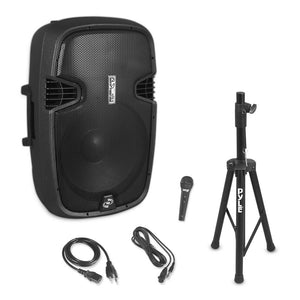 15" Bluetooth Pa Speaker System Bundle