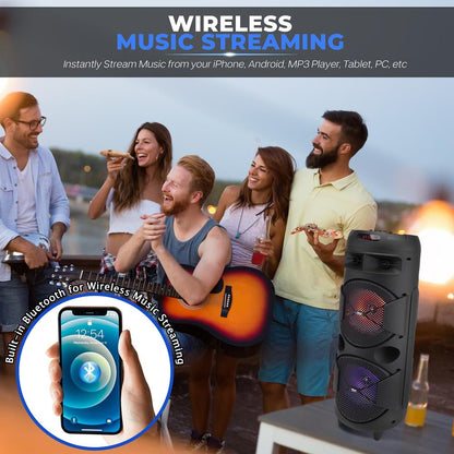 Wireless Portable Pa Speaker