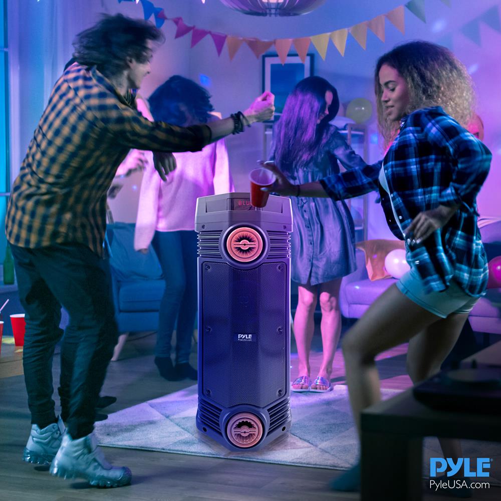 product image number 8 for Pyle Dual 6.5‚Äô‚Äô Wireless Portable Pa Speaker