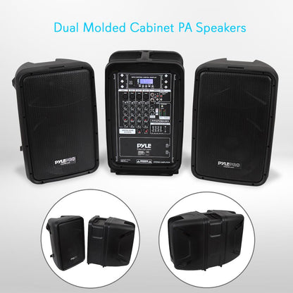 Pa Speaker & Amplifier Mixer Dj Kit