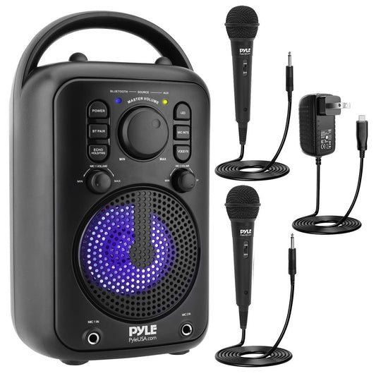 product image number 1 for Pyle 4‚Äù Portable Wireless Bt Streaming Speake