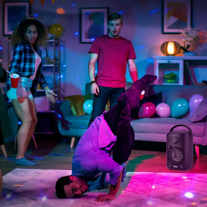 product image number 7 for Pyle 4‚Äù Portable Wireless Bt Streaming Speake