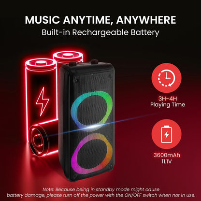 product image number 5 for Pyle Wireless Pa Loudspeaker System