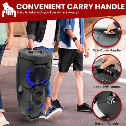 product image number 4 for Pyle 2 Ch. Portable Wireless Pa System