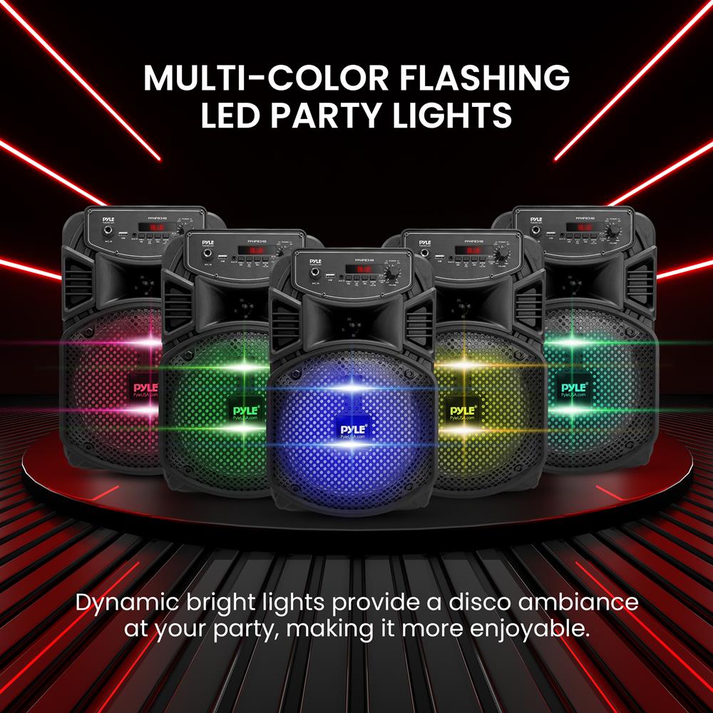 product image number 4 for Pyle 8” Portable Pa Speaker