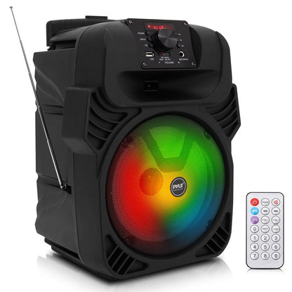 Portable Bluetooth PA Speaker 400W Rechargeable LED Lights