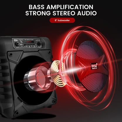 8‚Äù Portable Pa Speaker