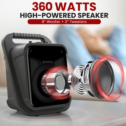 product image number 3 for Pyle Portable Pa Speaker System