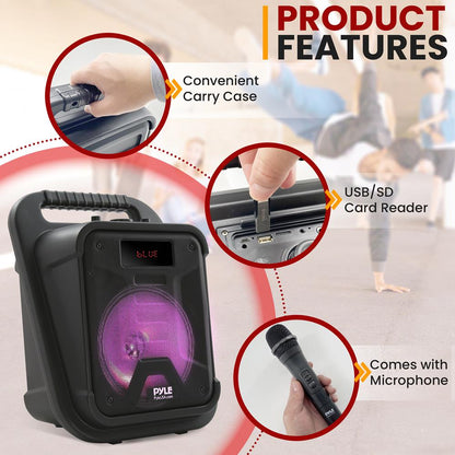 product image number 6 for Pyle Portable Pa Speaker System