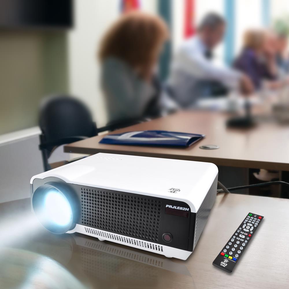 LED HD Projector 1080p Support Built-In Speakers 2700 Lumen – Pyle USA