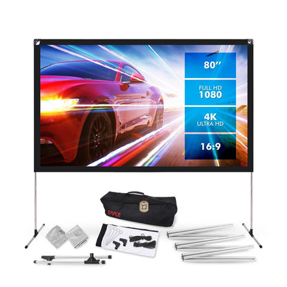 product image number 1 for Pyle Outdoor Projection Screen