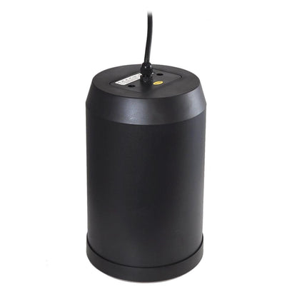 6.5'' 40 Watt Ceiling Hanging Pendant Speaker W/ 70V Transformer (Black)