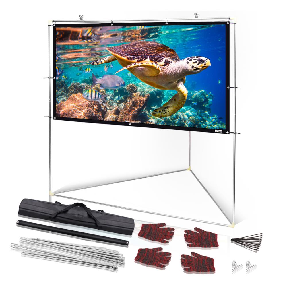 product image number 2 for Pyle Outdoor Projector Screen, 100’’ -Inch
