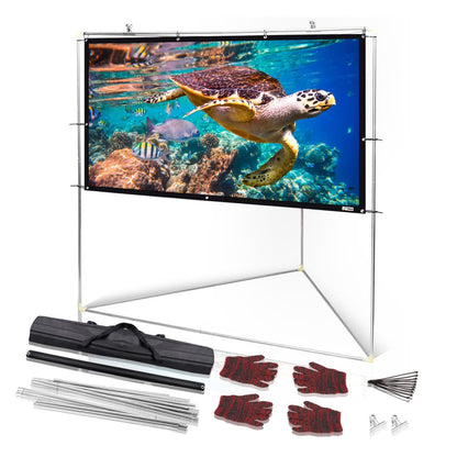 product image number 2 for Pyle Outdoor Projector Screen, 100’’ -Inch