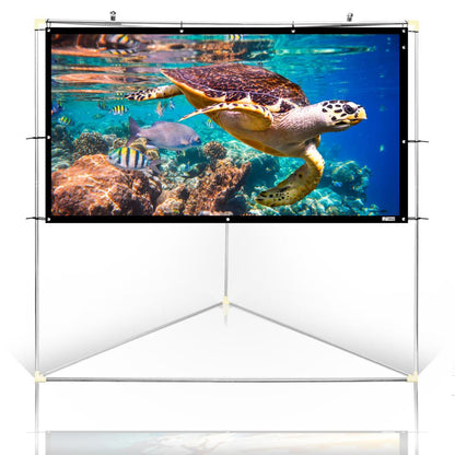 product image number 1 for Pyle Outdoor Projector Screen, 100’’ -Inch
