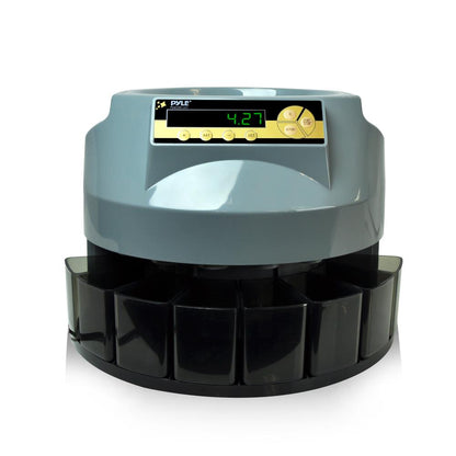 product image number 2 for Pyle 2-In-1 Coin Counter & Coin Sorter