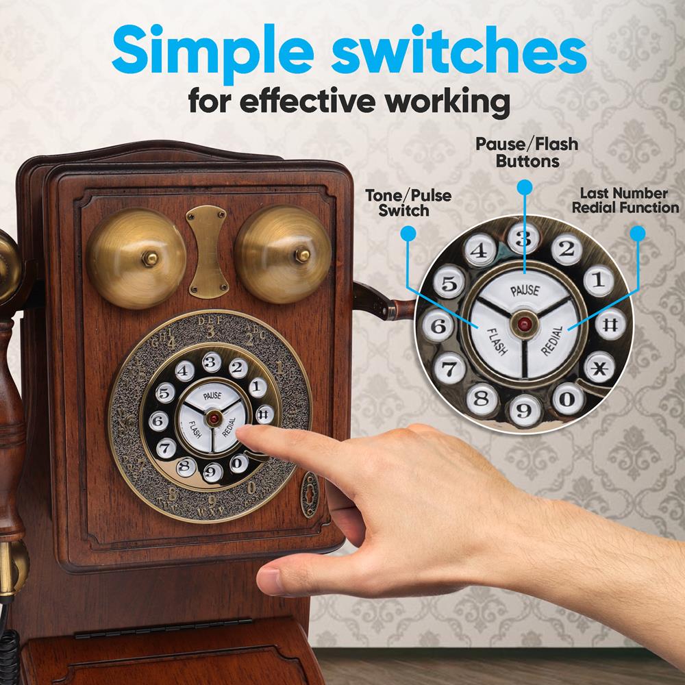 product image number 2 for Pyle Retro Themed Country-Style