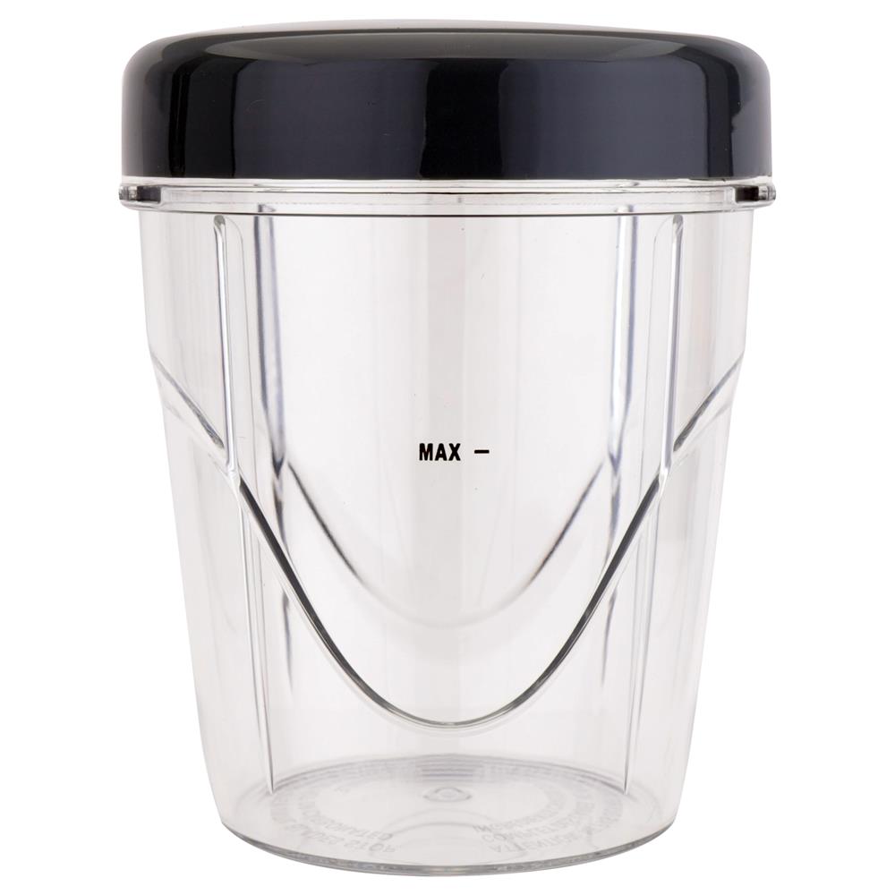 product image number 1 for NutriChef Small Blend Cup With Gray Solid Lid