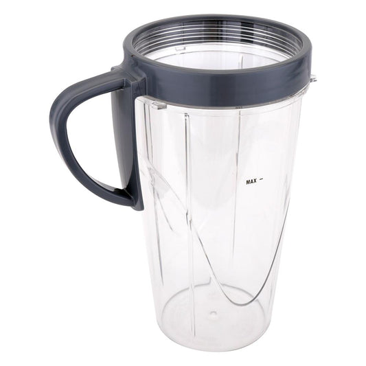 product image number 1 for NutriChef Large Blend Cup With Gray Flip Top Lid