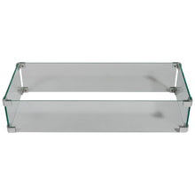 product image number 1 for SereneLife Propane Gas Fire Pit Wind Guard Glass