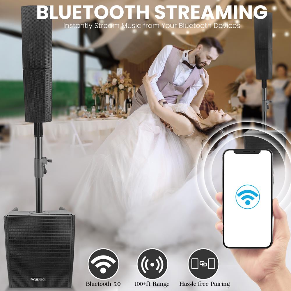 product image number 5 for Pyle Wireless Bt Streaming  Active Pa Speaker