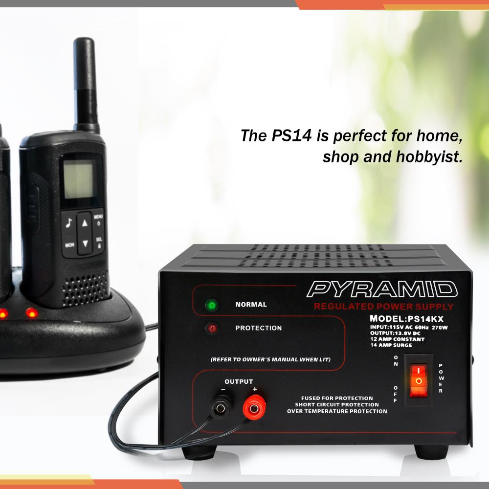 12 Amp Bench Power Supply – Pyle USA