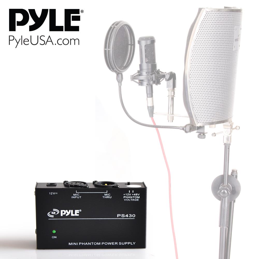 product image number 5 for Pyle 48V Phantom Power Supply