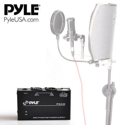 product image number 5 for Pyle 48V Phantom Power Supply