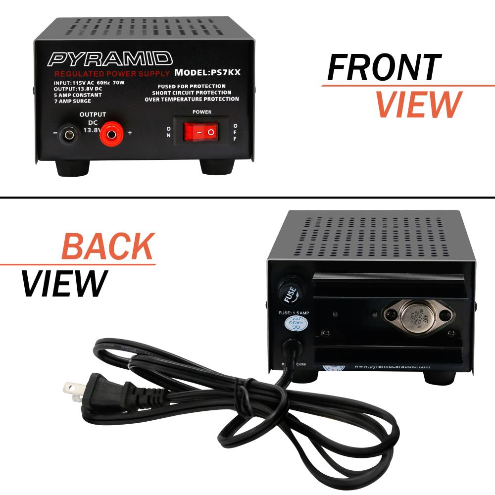 product image number 2 for Pyramid 5 Amp Hobbyist Bench Power Supply