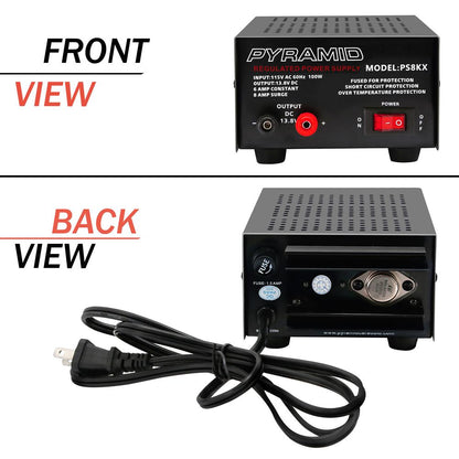 product image number 2 for Pyramid 6 Amp Hobbyist Bench Power Supply