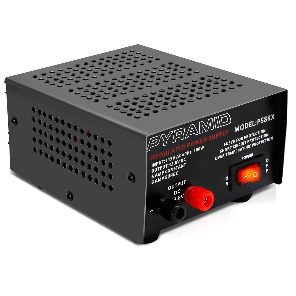 product image number 1 for Pyramid 6 Amp Hobbyist Bench Power Supply