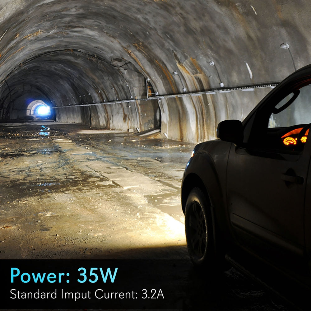 product image number 4 for Pyle 6,000K Slim Ballast Single Beam Hid Xeno