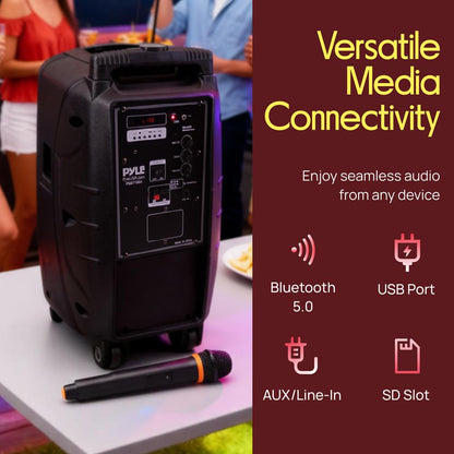 Portable Pa Speaker & Microphone System