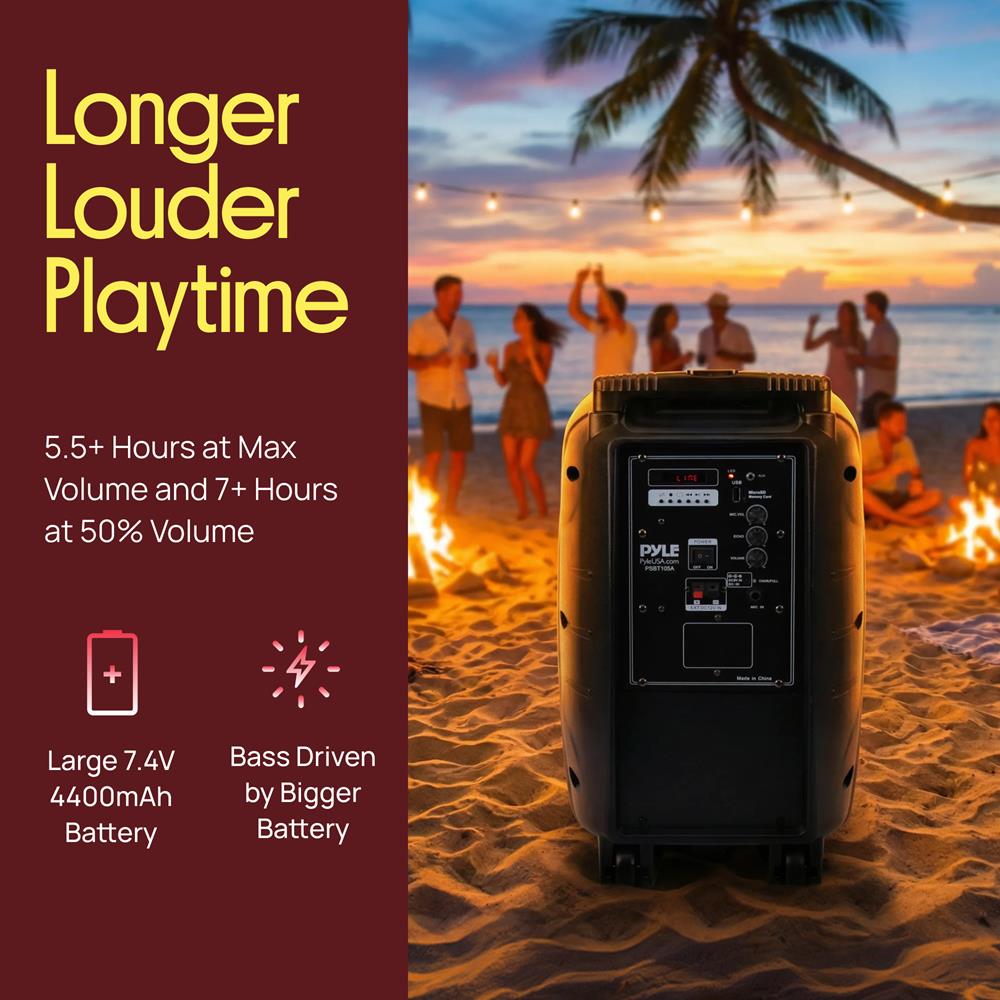Portable Pa Speaker & Microphone System – Pyle USA Portable Pa Speaker & Microphone System – Pyle USA