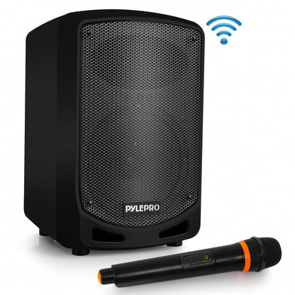 Bluetooth Karaoke PA Speaker, Portable 600W, Rechargeable, Wireless Mic