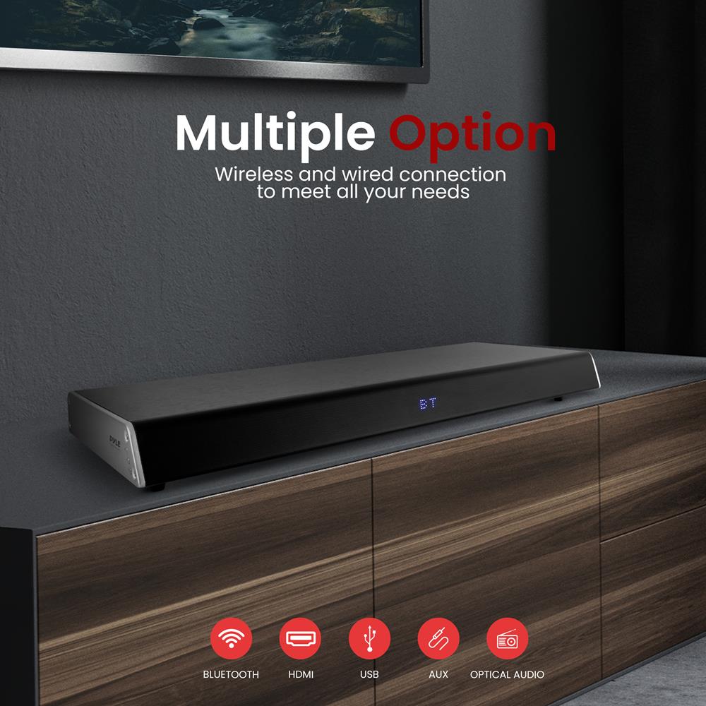 Home Theater Bluetooth Soundbar Speaker - Thumbnail 3