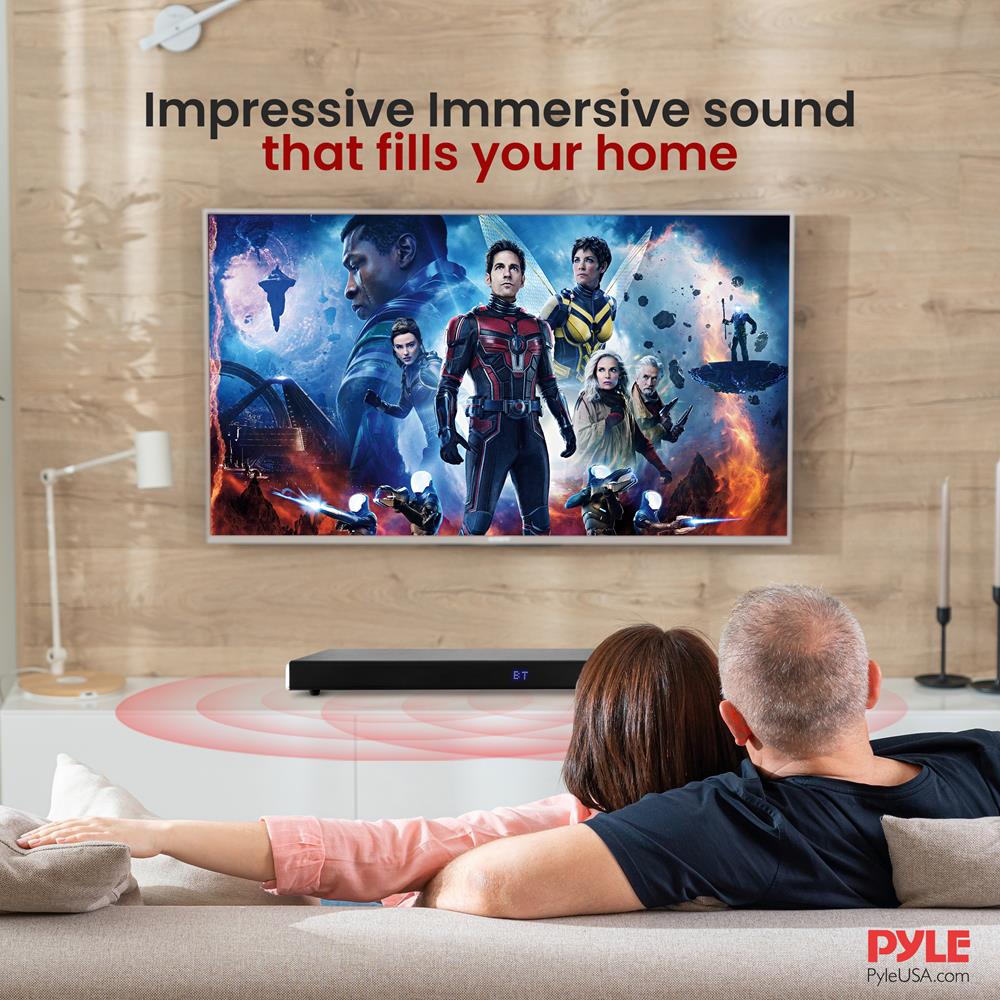 Home Theater Bluetooth Soundbar Speaker - Thumbnail 4