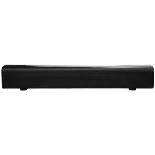Soundbar Speaker with Bluetooth, Extended Bass, Tabletop Stand