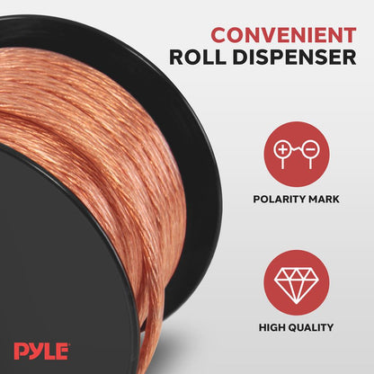 12 Gauge 50 Ft. Speaker Zip Wire