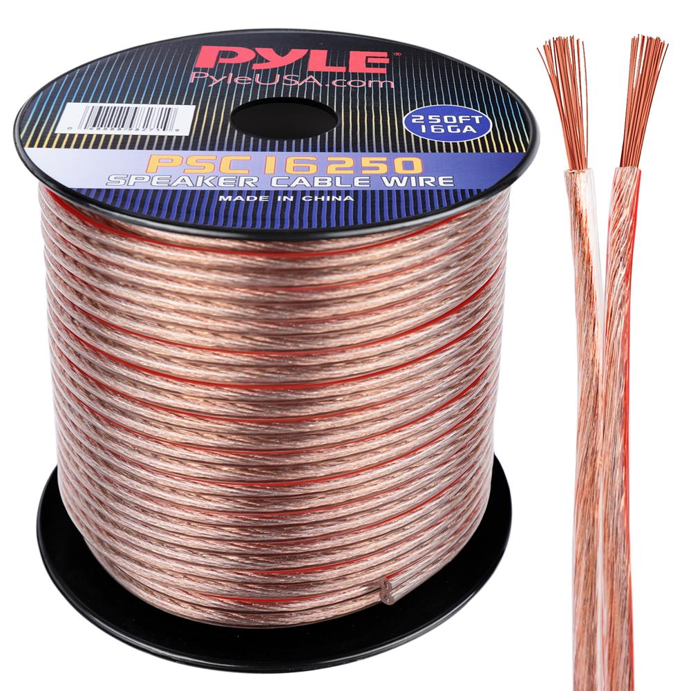 product image number 1 for Pyle 14 Gauge 250 Ft. Speaker Zip Wire
