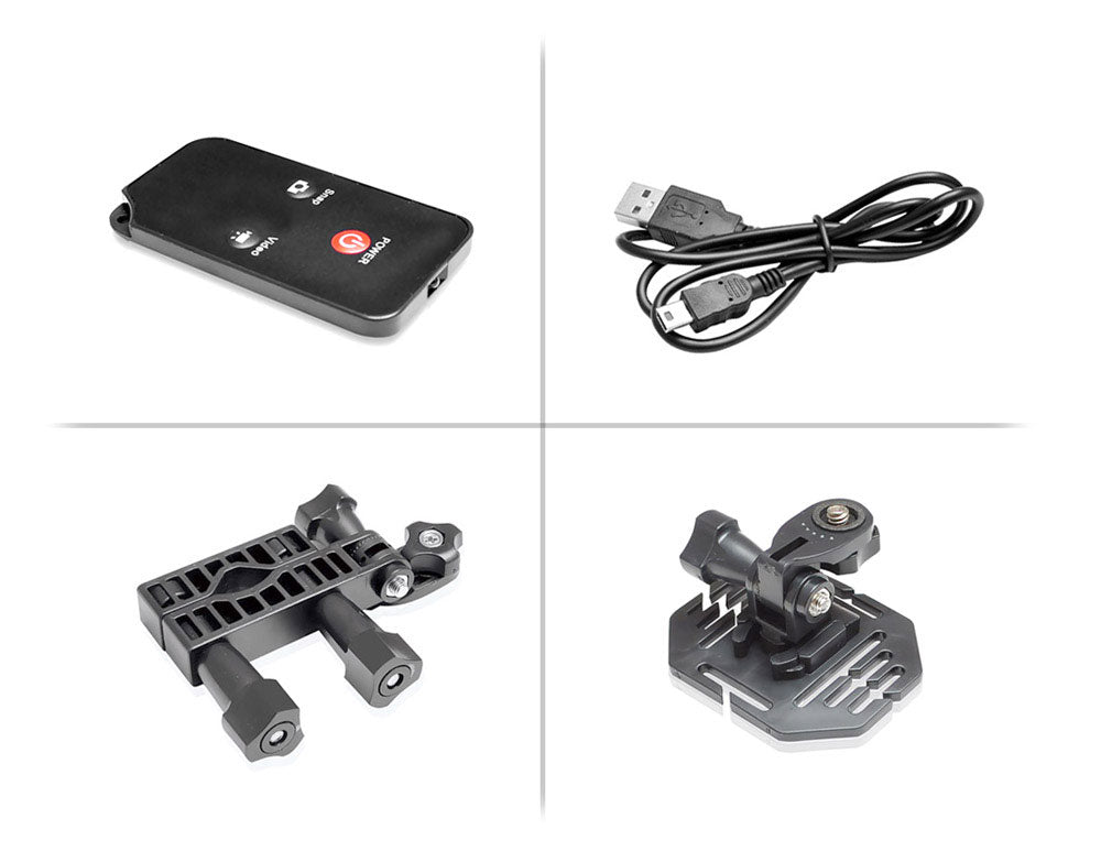 HD Sports Action Camera - Waterproof 1080P, 12MP, 2.4