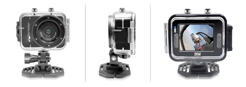 HD Sports Action Camera - Waterproof 1080P, 12MP, 2.4