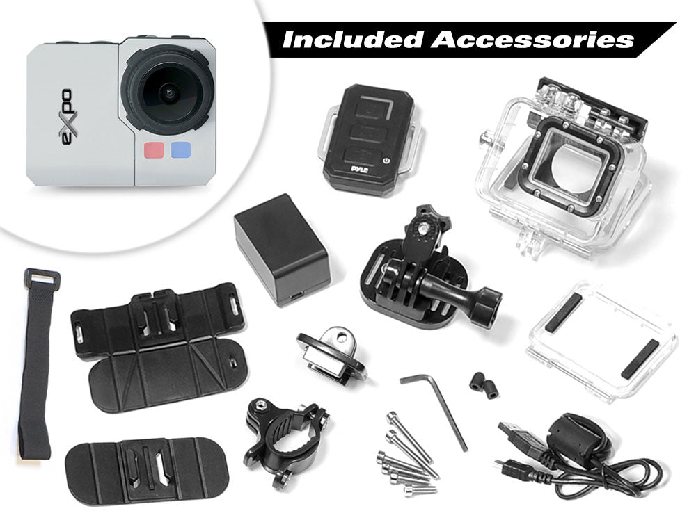 product image number 4 for Pyle Pyle Expo Hi-Res Hd Action Cam