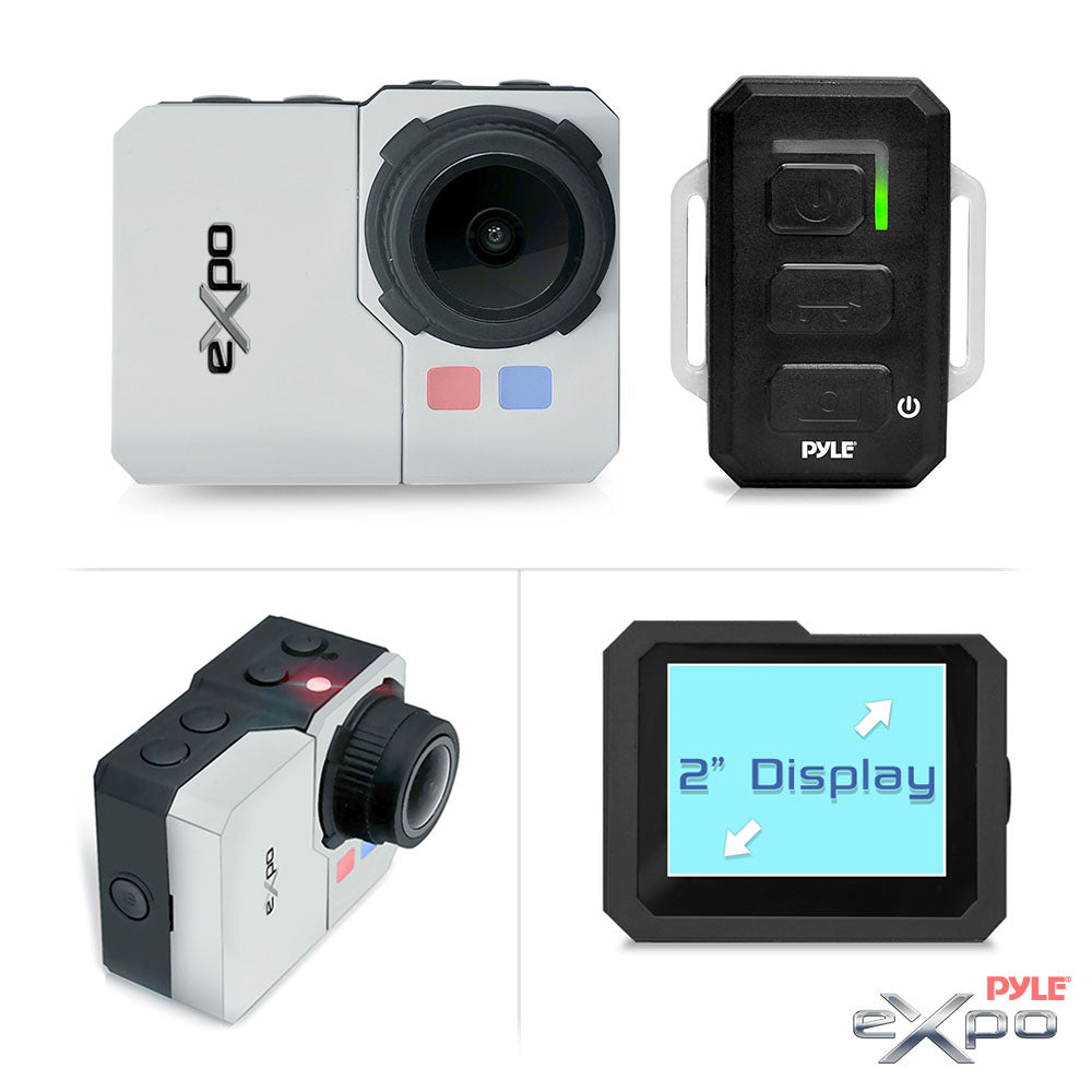product image number 2 for Pyle Pyle Expo Hi-Res Hd Action Cam