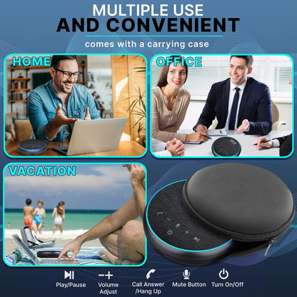product image number 4 for Pyle Portable Conference Speakerphone