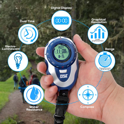 product image number 3 for Pyle Multifunction Track Watch