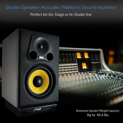 product image number 5 for Pyle Sound Isolation Dampening Speaker Riser