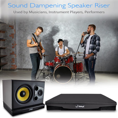 Speaker Riser Foam - Optimal Audio - High-Density Foam - 13x11x2.6 Inch