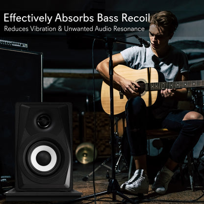 Speaker Riser Foam - Reduces Vibration - High-Density Foam - 15"x15"x1.8"