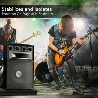 Speaker Riser Foam - Reduces Vibration - High-Density Foam - 15"x15"x1.8"